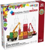 Magna Tiles magnetická stavebnica Builder 32 dielov