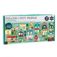 Sledovacie puzzle Prechádzka mestom Petit Collage