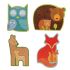 Puzzle pre najmenších - Lesné zvieratká