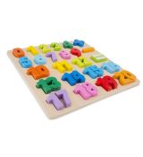 Drevené puzzle čísla New classic toys