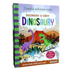 Zázračné maľovanie vodou Dinosaury