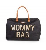 Childhome Prebaľovacia taška Mommy Bag Big Black Gold