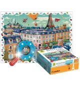 Ludattica Detektívne puzzle s lupou Mesto