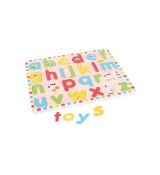 Bigjigs toys Anglická malá abeceda s obrázkami