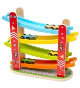 Bigjigs toys Drevená pretekárska dráha