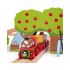 Bigjigs Rail Drevená vláčkodráha farma