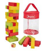 Jeujura Drevená Jenga veža veľká 36 dielov