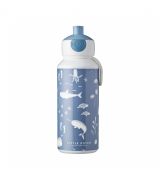 Little Dutch Fľaša na pitie 400 ml Ocean Blue