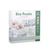 Little Dutch Duo puzzle Kvety a motýle