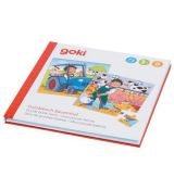 GOKI Magnetická kniha s puzzle Farma