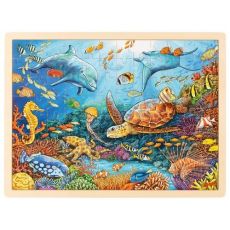 GOKI Drevené puzzle Veľký korálový útes