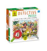 Ludattica Detektívne puzzle s lupou Farma