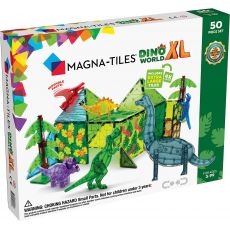 Magna Tiles magnetická stavebnica Dino svet XL 50 dielov