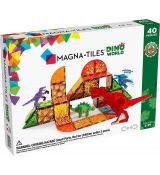 Magna Tiles Magnetická stavebnica Dino 40 dielov