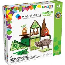 Magna Tiles magnetická stavebnica Džungľa 25 dielov