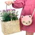 Detská kabelka Mačka Gaspard ružová