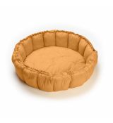 Play&Go Bloom Detské hniezdo Mustard