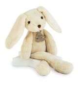 Doudou Histoire d´Ours Plyšový kamarát biely zajačik 40 cm