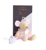 Doudou Plyšová myš Suzy v tutu sukienke 19 cm