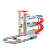 New classic toys Parkovacia garáž s dráhou a 3 autami