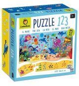 Ludattica Puzzle  Počítame do 9 - V mori