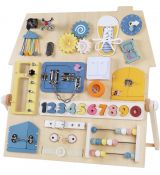2Kids Toys Activity board Senzorická doska Domček