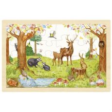 GOKI Puzzle Lesná čistinka
