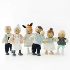 Le Toy Van Bábiky do domčeka pre bábiky - Rodinka