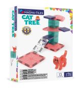 Magnetická stavebnica Magna Tiles Mačací strom 13 dielov
