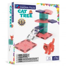 Magnetická stavebnica Magna Tiles Mačací strom 13 dielov