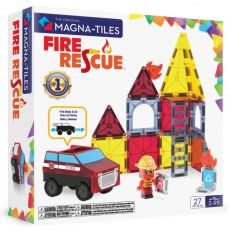 Magnetická stavebnica Magna-Tiles Hasičský záchranný zbor 27 dielov