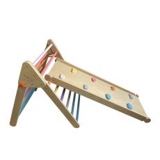 2Kids Toys Piklerovej trojuholník s doskou pastelový