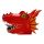 Fiesta Crafts Kreatívna súprava 3D maska ​​Červený drak