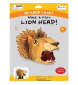 Fiesta Crafts Kreatívna súprava 3D maska ​​Lev