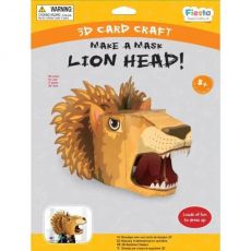 Fiesta Crafts Kreatívna súprava 3D maska ​​Lev