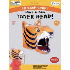Fiesta Crafts Kreatívna sada 3D maska ​​Tiger
