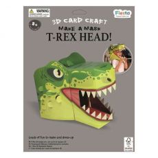 Fiesta Crafts Kreatívna sada 3D maska ​​T. rex