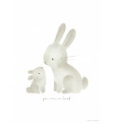 Little Dutch Plagát A3 Baby Bunny