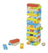 Hra zručností: Jenga so zvieracími motívmi