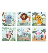 2Kids Toys Drevené kocky Safari