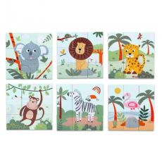 2Kids Toys Drevené kocky Safari