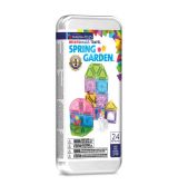Magnetická stavebnica microMAGS Spring Garden Travel Set 24 dielov