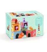 Topanifarm: veža z kociek so zvieratkami