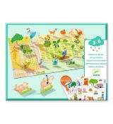 Zdvíhacie odnímateľné samolepky Farma