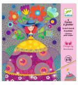 Vyškrabovacie obrázky Krásky na plese