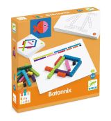 Počítanie a porovnávanie s drevenými tyčinkami Batonnix