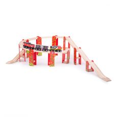 Bigjigs Rail Viacúrovňová súprava koľají