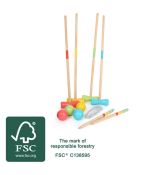 Small foot Drevený kroket Active