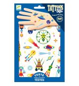 Djeco Tetovanie svietiace Vesmír