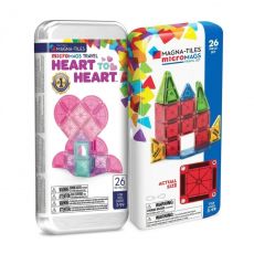 MAGNA-TILES Set MAGNA-TILES microMAGS Travel set Heart to Heart a Travel Set